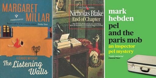 Margaret Millar, Nicholas Blake and Mark Hebden